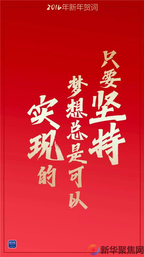 重温习主席这些新年贺词,我们豪情万丈(图3) 重温习主席这些新年贺词,我们豪情万丈(3)