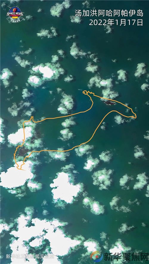 震撼！汤加火山喷发，一个岛快没了？(图5)