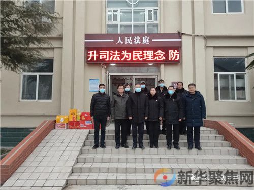 河南焦作县委政法委走访慰问基层政法单位(图1)