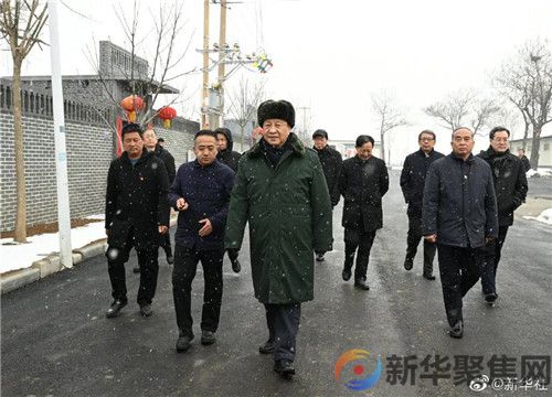 习近平山西考察看望慰问受灾群众(图2)