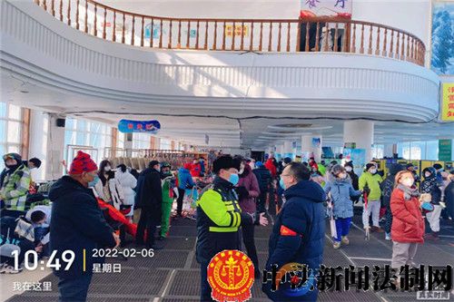 黑龙江林区：苇河公安分局春节我在岗 守护平安不打烊(图2)