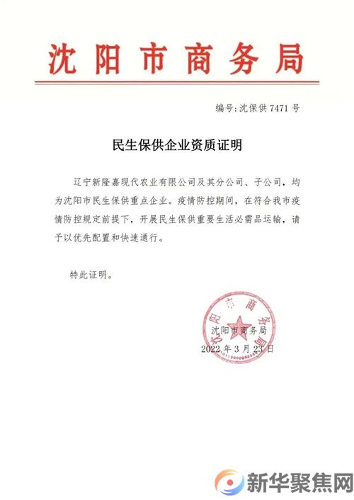 抗疫不停歇:新隆嘉全力保民生、保供给(3) 抗疫不停歇:新隆嘉全力保民生、保供给(3)