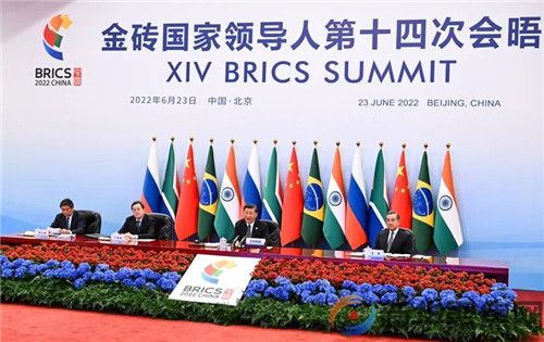 金砖国家领导人第十四次会晤举行 习近平主持会晤并发表重要讲话(5)