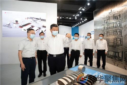习近平在湖北省武汉市考察(图1)