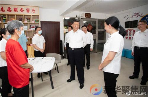 习近平在湖北省武汉市考察(图3)