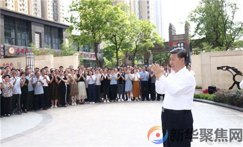 习近平在湖北省武汉市考察(图5)