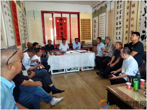 十五的月亮十六圆  —武安市民间文艺家协会领导一行与磁山分会共度中秋佳节(图2)