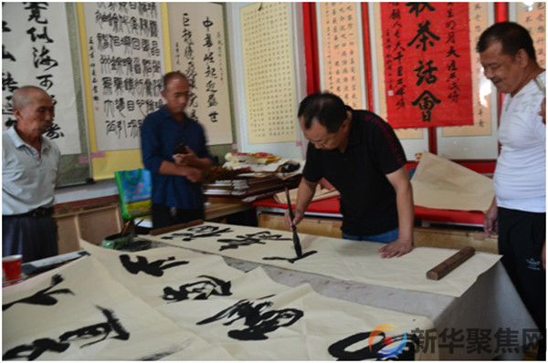 十五的月亮十六圆  —武安市民间文艺家协会领导一行与磁山分会共度中秋佳节(图5)