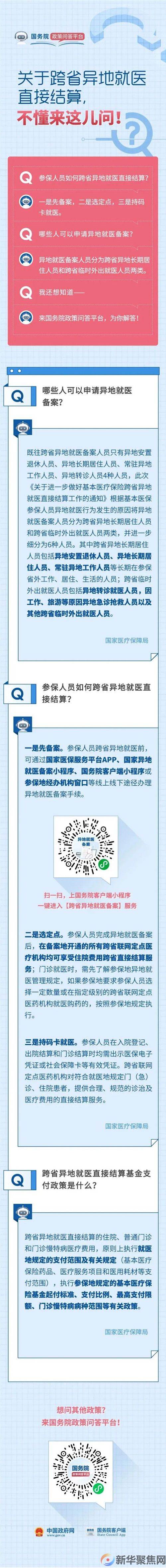 参保人员如何跨省异地就医直接结算？权威解答！(图1)