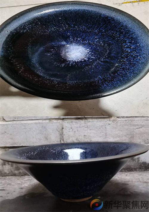 收藏家何玉琴想把收藏珍品宋代建窑孤品  顶级曜变天目茶盏碗献给国家(图4)