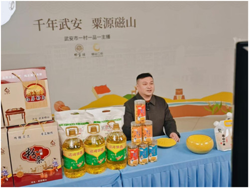 电商赋能，武安市磁山二街 “一村一品” 展翅腾飞