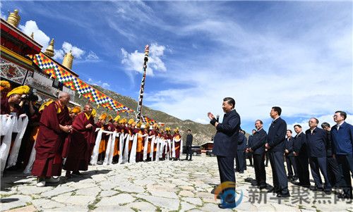 习近平在西藏拉萨考察调研(图3)