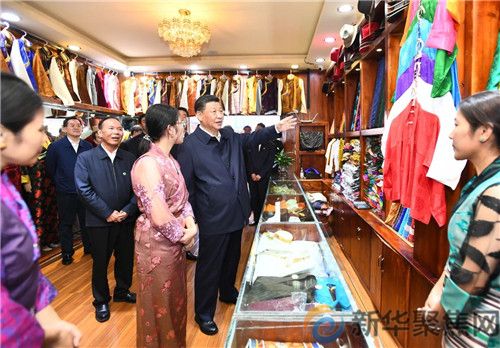 习近平在西藏拉萨考察调研(图4)