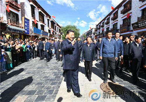 习近平在西藏拉萨考察调研(图5)